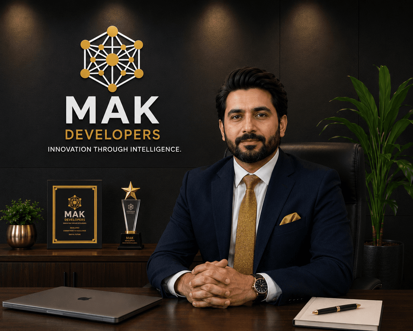 Mushtaq Ahmed, CEO of MAK Developers PK